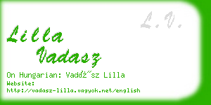 lilla vadasz business card